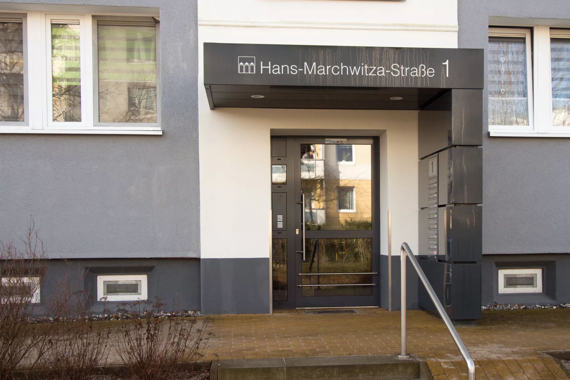 Hauseingang - Metallbau Heppner GmbH