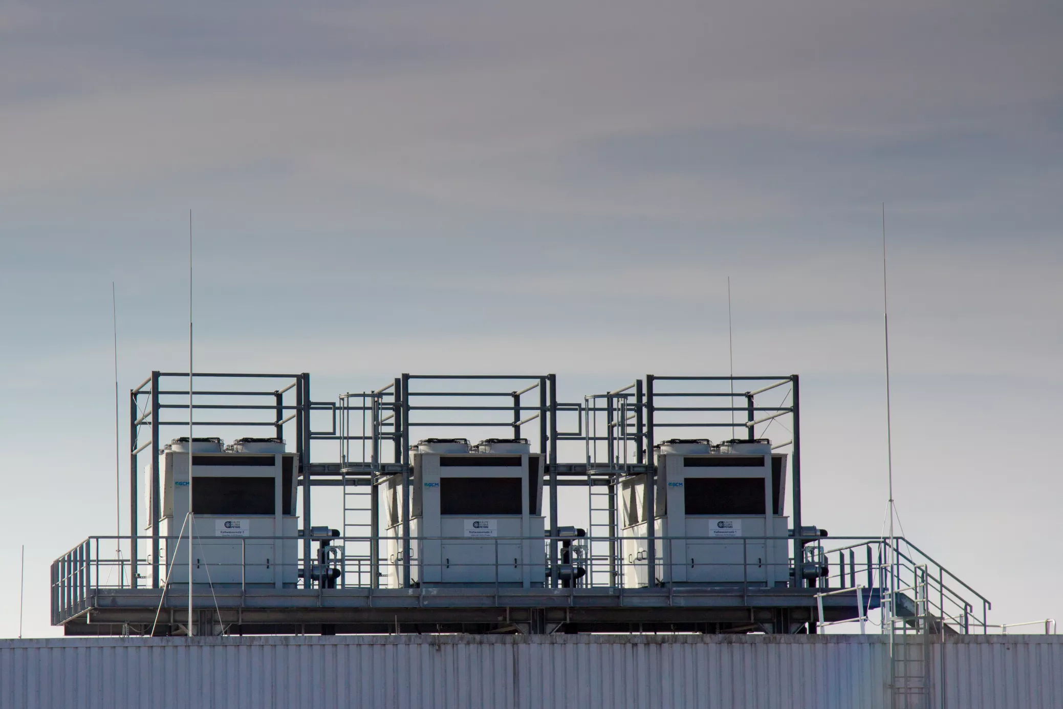 Konstruktion für industrielle Klimaanlagen - Metallbau Heppner GmbH