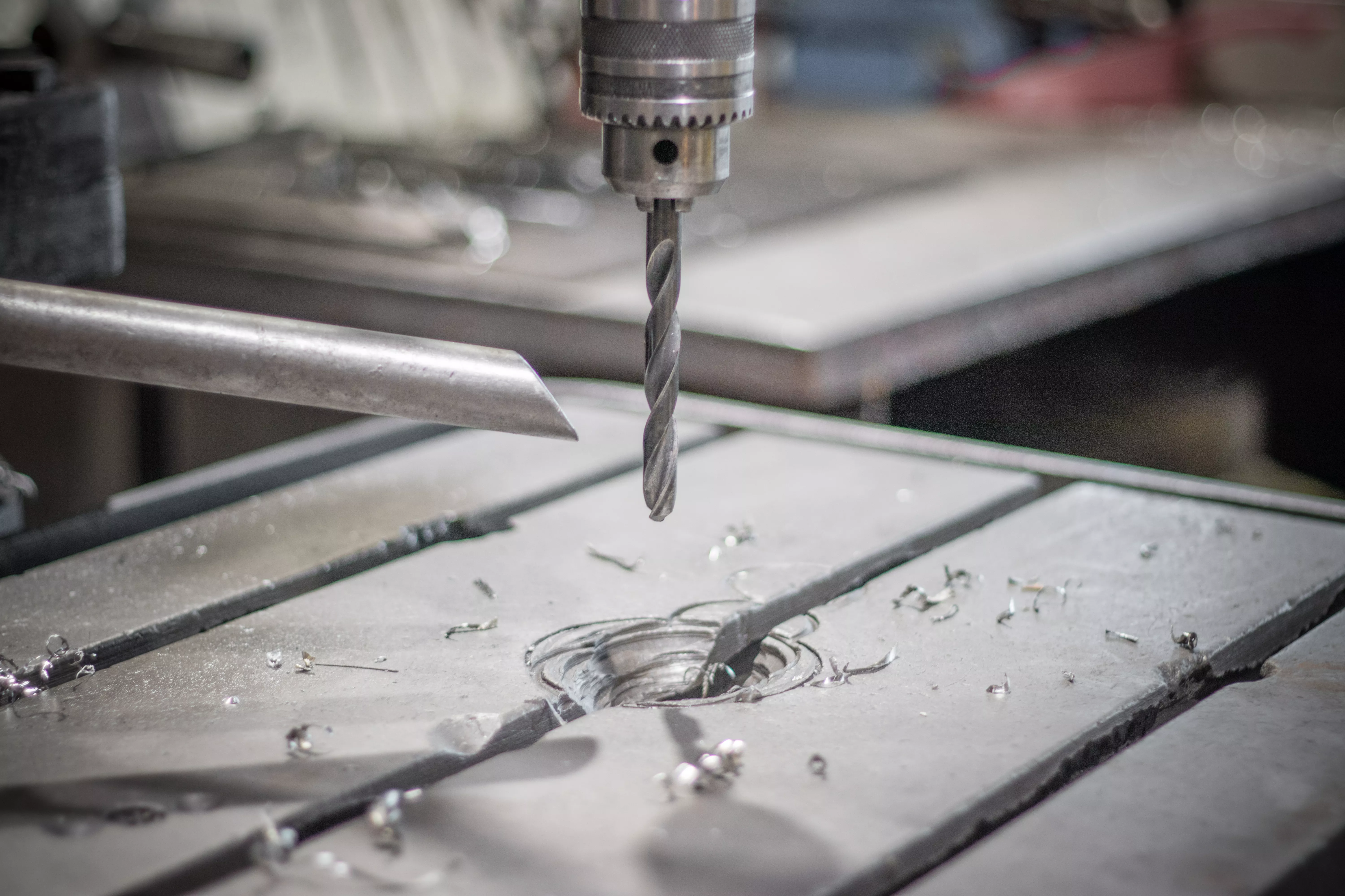 Bohrmaschine - Metallbau Heppner GmbH