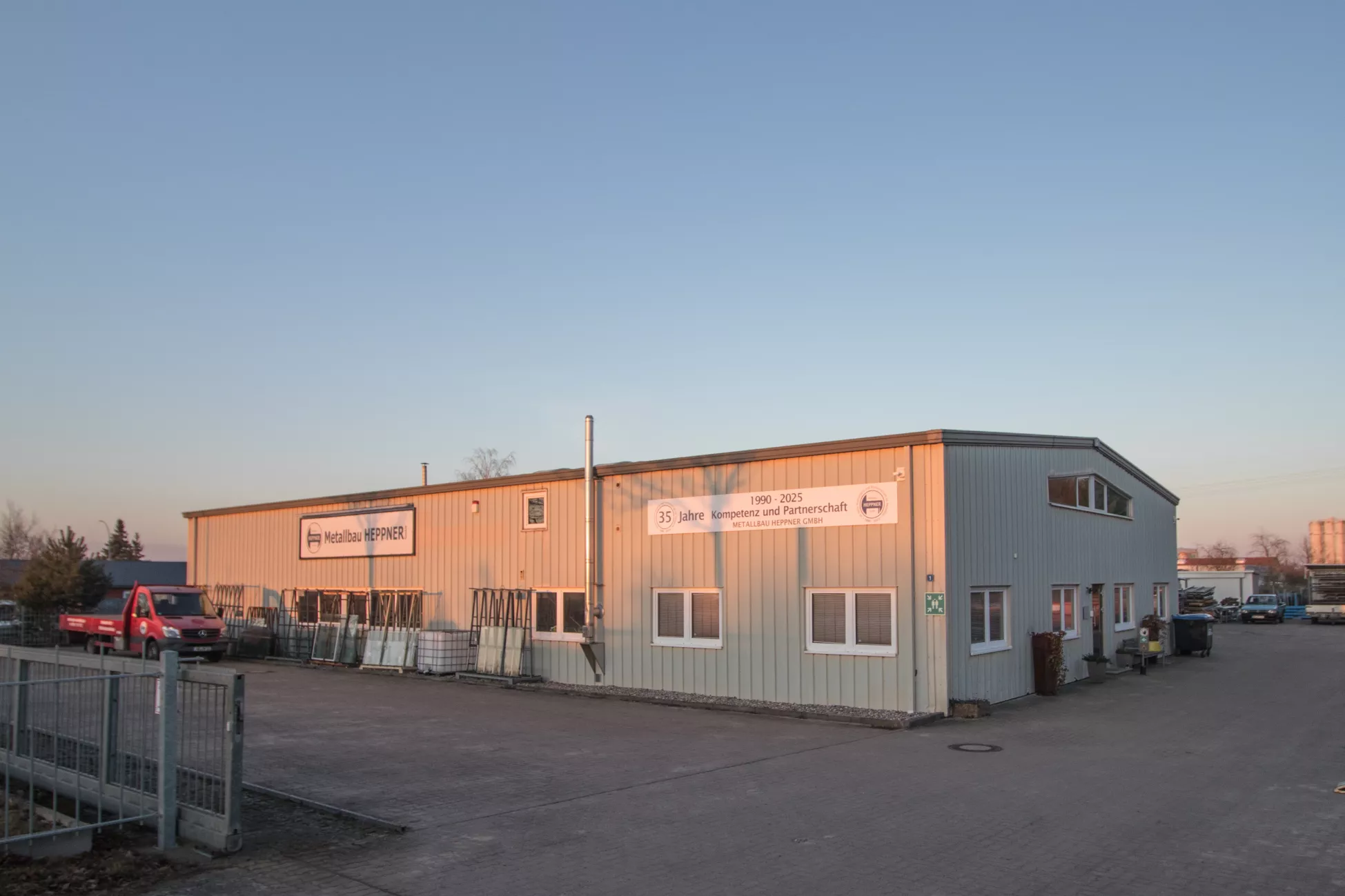 Gebäude der Metallbau Heppner GmbH